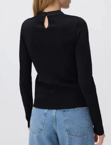 Bluza Reserved, negru Negru