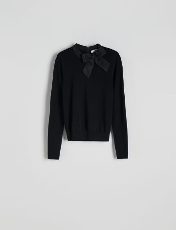 Bluza Reserved, negru