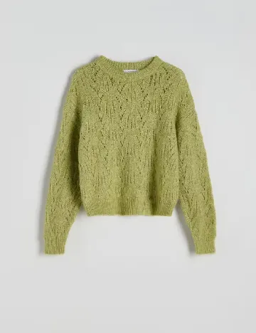 Pulover Reserved, verde Verde