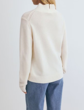Pulover Reserved, crem