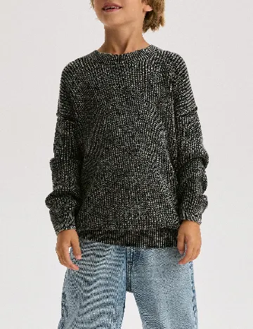 Pulover Reserved, negru Negru