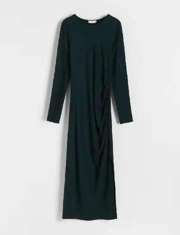 Rochie lunga Reserved, verde Verde