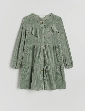 Rochie Reserved, verde Verde