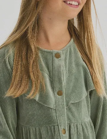 Rochie Reserved, verde Verde