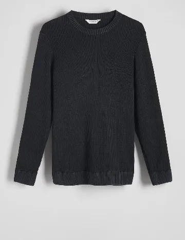 Pulover Reserved, negru Negru