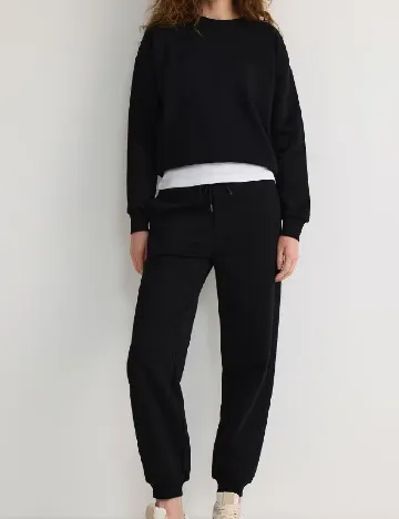 Bluza Reserved, negru Negru