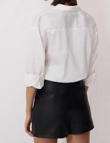 Fusta pantalon Reserved, negru Negru