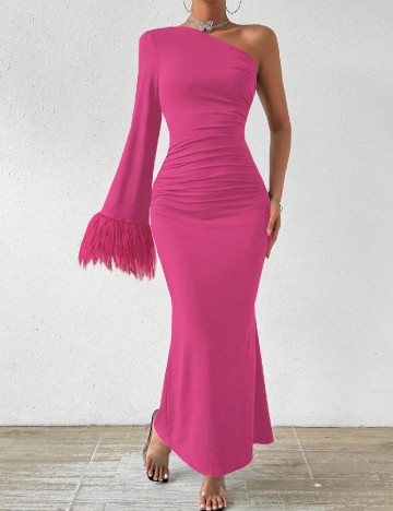 Rochie lunga SHEIN, roz