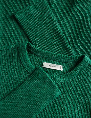 Bluza Reserved, verde Verde