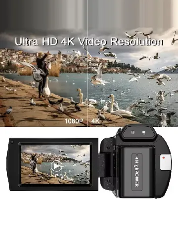 Camera Video, 4K Ultra HD, Hesasa®, 3.0