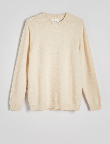 Pulover Reserved, crem