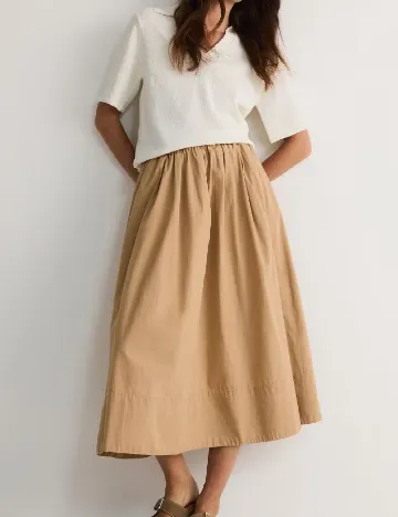 Bluza Reserved, ecru Alb