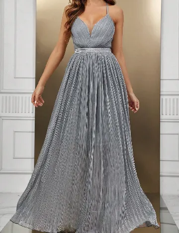 Rochie lunga SHEIN, gri Gri