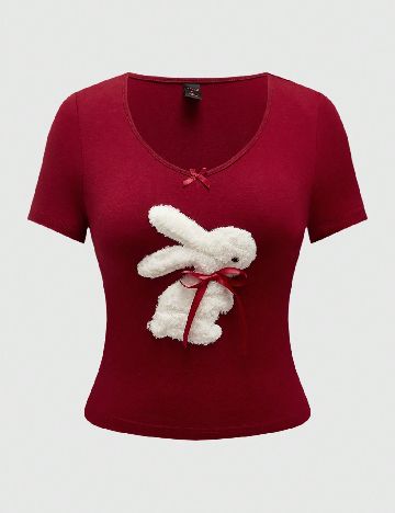 Tricou Romwe, visiniu
