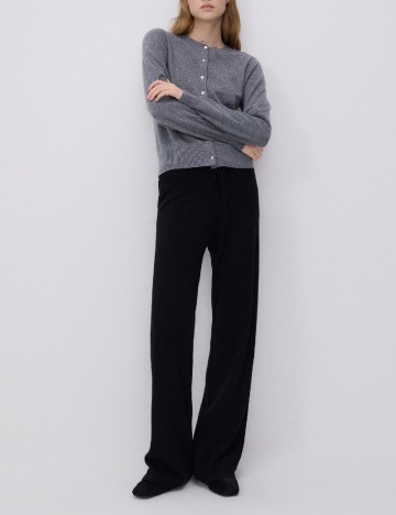 Pantaloni Reserved, negru