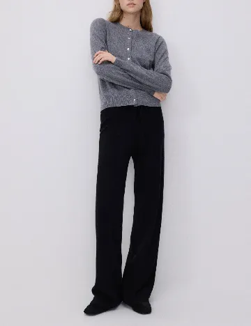 Pantaloni Reserved, negru Negru