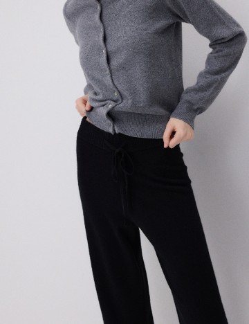 Pantaloni Reserved, negru