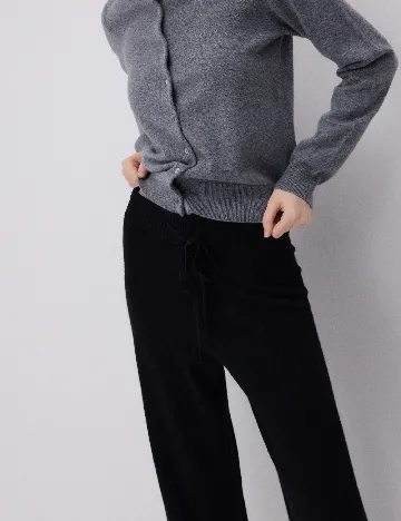 Pantaloni Reserved, negru Negru