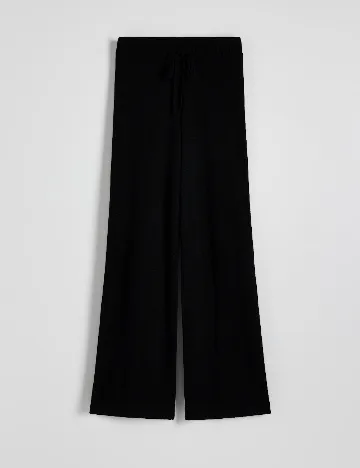 Pantaloni Reserved, negru Negru