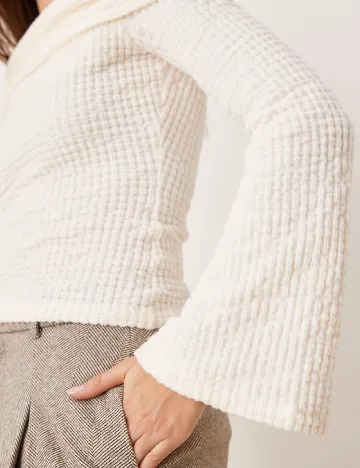 Bluza ASOS, ecru Alb