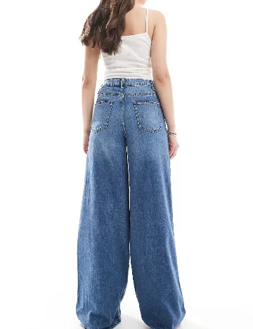 Blugi ASOS, albastru Albastru