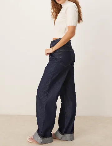 Blugi ASOS, bleumarin Albastru
