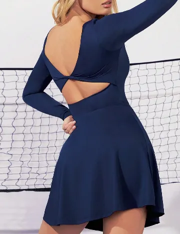 Rochie scurta SHEIN, bleumarin Albastru