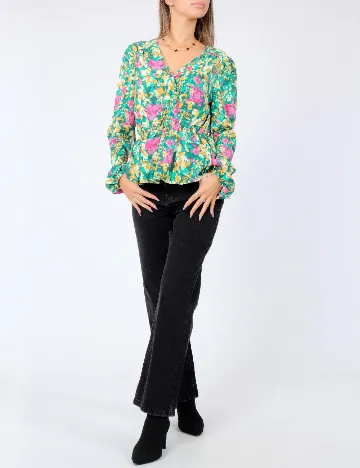 Bluza SHEIN, verde Verde