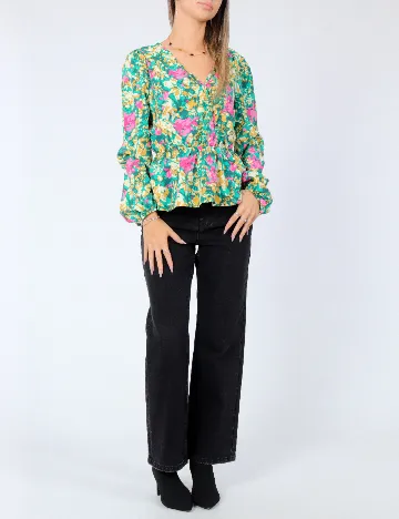 Bluza SHEIN, verde Verde