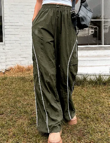 Pantaloni Dazy, verde Verde