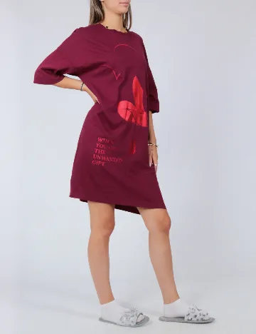 Rochie de noapte Reserved, visiniu Rosu