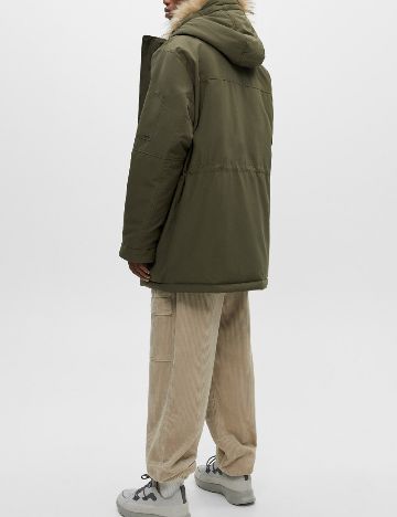 Geaca Pull&Bear, verde