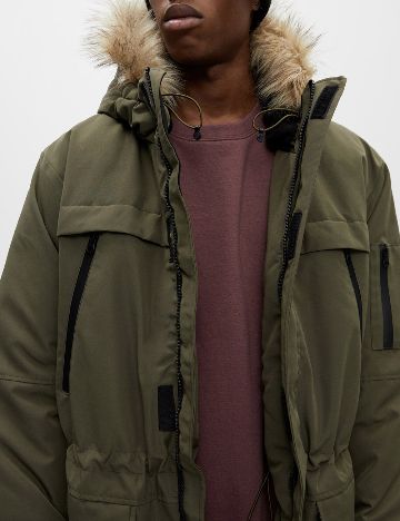 Geaca Pull&Bear, verde