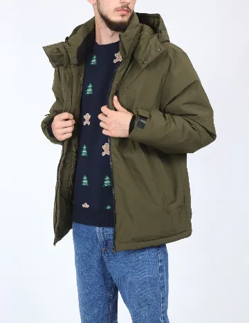 Geaca Pull&Bear, verde Verde