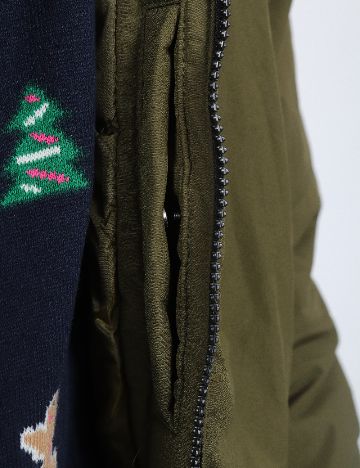 Geaca Pull&Bear, verde