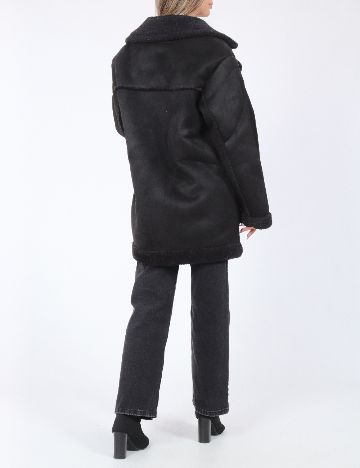 Palton Pull&Bear, negru