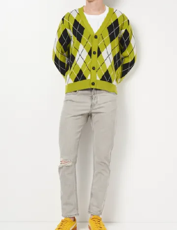 Cardigan Reserved, verde Verde