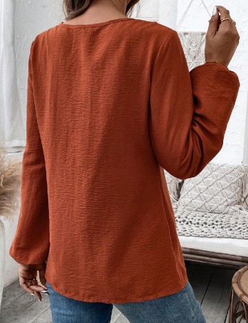 Bluza SHEIN, caramiziu