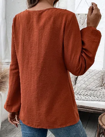 Bluza SHEIN, caramiziu Maro