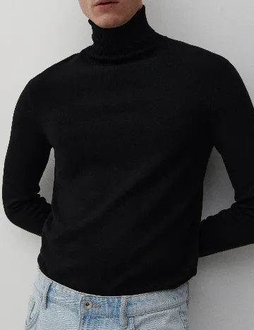 Bluza Reserved, negru Negru