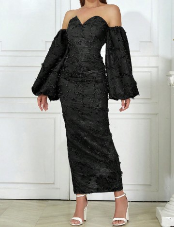 Rochie lunga SHEIN, negru