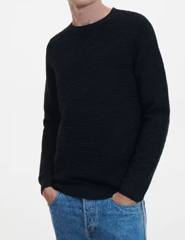 Bluza Reserved, negru Negru