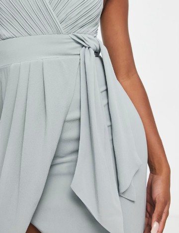 Rochie lunga TFNC London, turcoaz