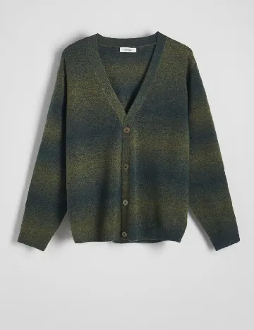 Cardigan Reserved, verde Verde
