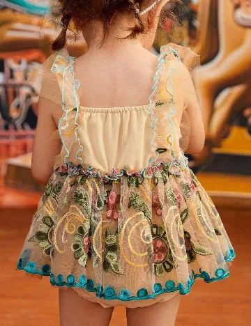 Rochie Shein Kids, crem Crem