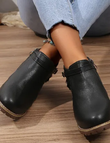 Ghete SHEIN, negru Negru