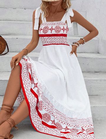 Rochie lunga SHEIN, alb