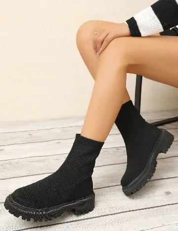 Ghete SHEIN, negru Negru