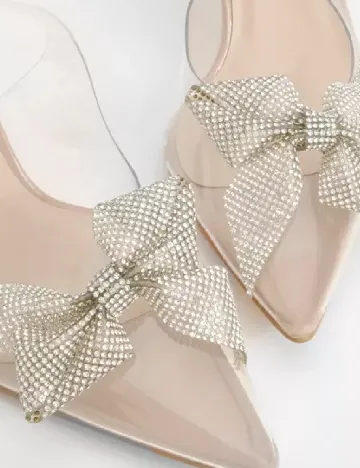 Pantofi Truffle Collection, crem Crem