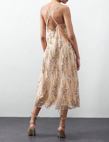 Rochie medie SHEIN, crem